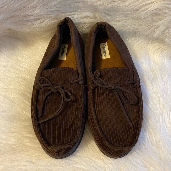 Dearfoams Men’s Size Large 11-12 Slippers - Picture 3 of 7